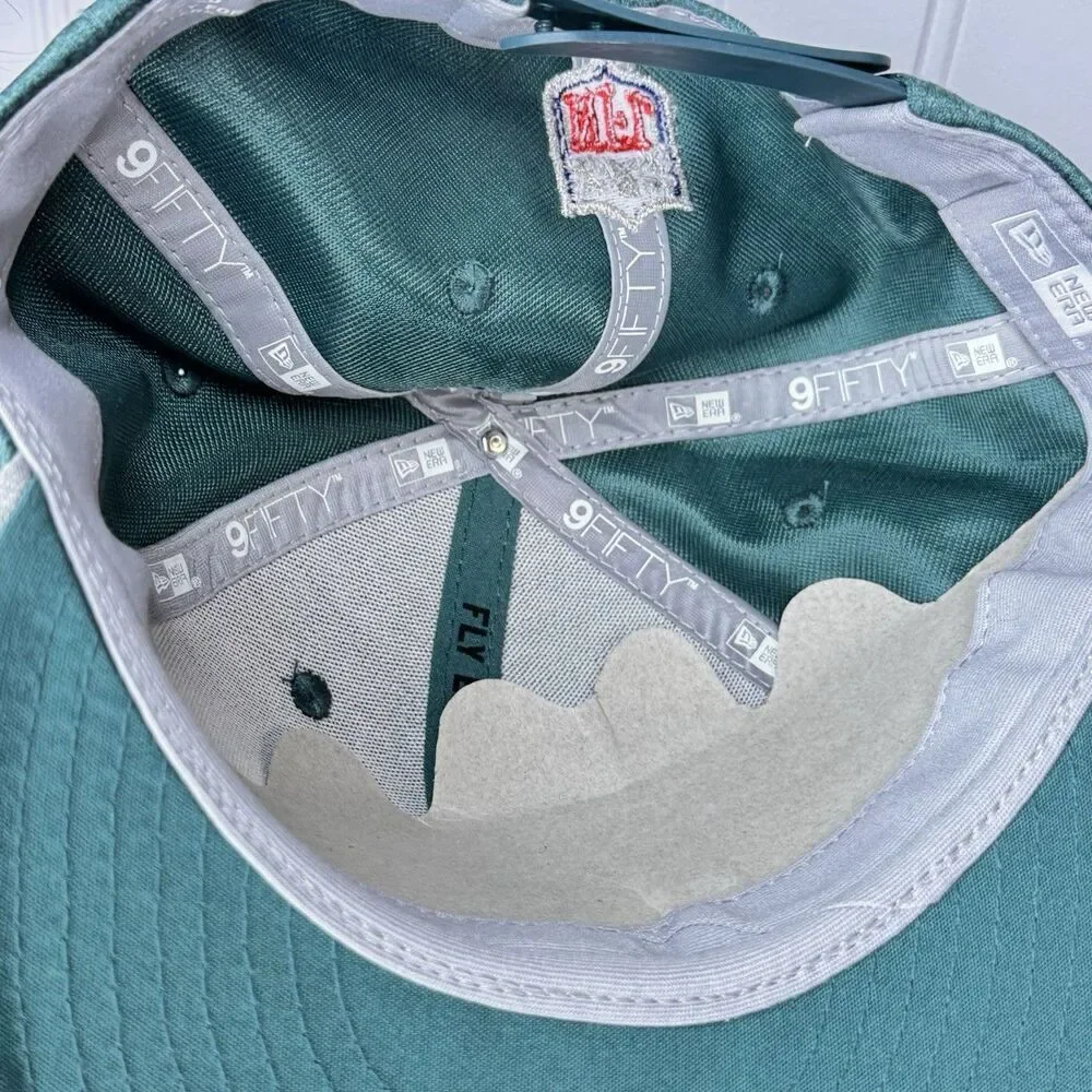NWT 2018 PHILADELPHIA EAGLES FLEX FIT CAP HAT NEW ERA ON FIELD 950 SnapBack NFL